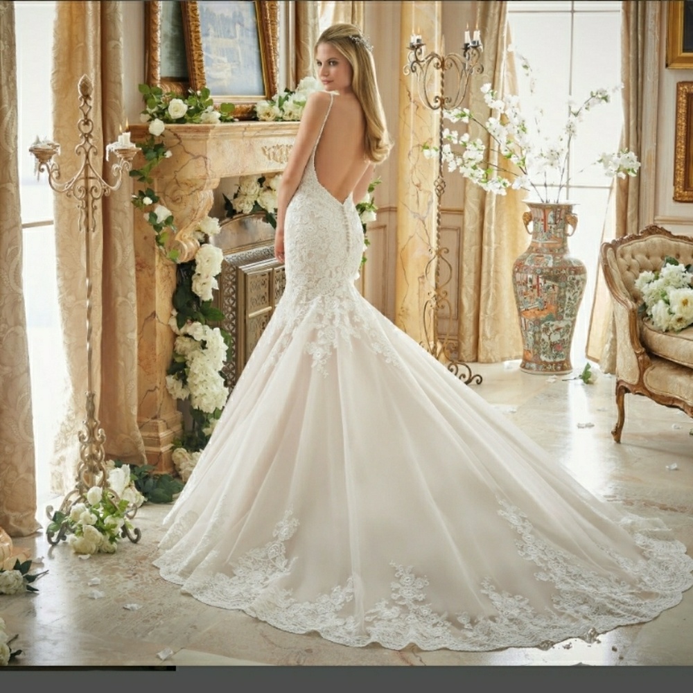 Mori lee used wedding gown #2871